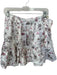 Koch Size M Brown & White Polyester Beach Print Ruffles Mini Skirt Brown & White / M