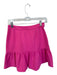 Essential Antwerp Size XS Hot pink Polyester Ruffle Crossover Mini Skirt Hot pink / XS