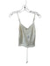 Shug! Size S Ivory Silk Drawstring Spaghetti Strap built in shorts Skirt Set Ivory / S