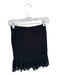 Marant Etoile Size 34 Black Cotton Smocked High Waist Ruffles Skirt Black / 34