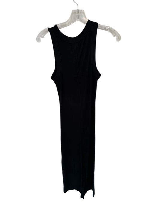Sundays Size S Black Modal Blend Sleeveless Ribbed Maxi Dress Black / S