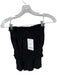 Loyd / Ford Size 1/S Black Cotton Smocked Tube Top High Waist Mini Skirt Set Black / 1/S