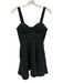 The Femm Size XS Charcoal Cotton Sleeveless A Line Mini Dress Charcoal / XS