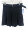 Ramy Brook Size 0 Black Polyester Blend Pleated Belted Mini Skort Skirt Black / 0