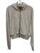 Sundays by WeAreSundays Size Medium Beige Polyester Textured Zip Up Hood Jacket Beige / Medium