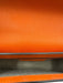 Tory Burch Orange & Blush Print Saffiano Leather Flap Logo Chain Strap Bag Orange & Blush Print / Small