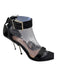 Alexander McQueen Shoe Size 37 Black Leather Toe Strap Ankle Strap Pumps Black / 37