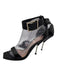 Alexander McQueen Shoe Size 37 Black Leather Toe Strap Ankle Strap Pumps Black / 37