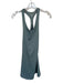 Alo Size XS Slate Blue Racer Back Built in Bra Back Cut Out Athletic Dress Slate Blue / XS