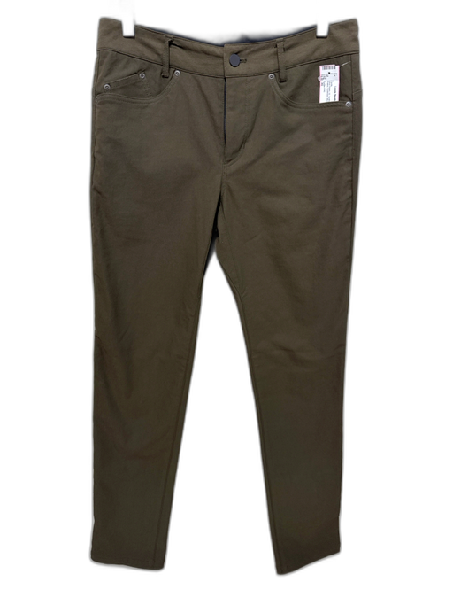 Outlier NYC Size 30 Olive Green Synthetic Solid Slim Khakis Men's Pants Olive Green / 30