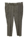 Saks & Co Size 34 Gray Linen Solid Dress Men's Pants Gray / 34