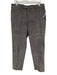Zanella Size 34 Gray Cotton Blend Herringbone Dress Men's Pants Gray / 34