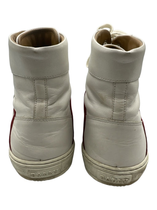 Bally Shoe Size 9.5 White Leather Solid Sneaker Men's Shoes White / 9.5