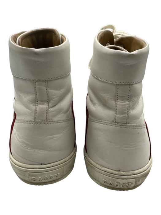Bally Shoe Size 9.5 White Leather Solid Sneaker Men's Shoes White / 9.5