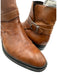 Karl Lagerfeld Shoe Size 9.5 Brown Leather Solid Harness Boot Men's Shoes Brown / 9.5