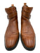 Karl Lagerfeld Shoe Size 9.5 Brown Leather Solid Harness Boot Men's Shoes Brown / 9.5