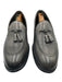 Max Stanco Shoe Size 44 Gray Leather Solid Dress Tassel Men's Shoes Gray / 44