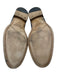 Max Stanco Shoe Size 44 Blue Leather Solid Dress Tassel Men's Shoes Blue / 44