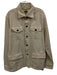 Sid Mashburn Size M Cream Cotton Solid Buttons Men's Jacket Cream / M