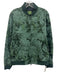 Sid Mashburn Size L Green Cotton Blend Abstract Bomber Zip Up Men's Jacket Green / L