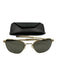 Randolph Like New Gold Metal Aviator Men's Sunglasses Gold