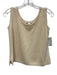 St. John Size M Cream Wool & Rayon Sleeveless Scoop Neck Knit Tank Top Cream / M