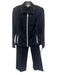 St. John Sport Size P Navy Blue & White Polyester & Viscose Long Sleeve Jacket Navy Blue & White / P