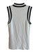 Rag & Bone Size XXS White & Black Viscose Blend Sleeveless Ribbed Top White & Black / XXS