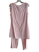 La Senza Light Pink Cotton Blend Medium Drawstring Waist Sleeveless Loungewear Light Pink