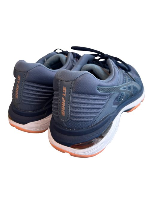 Asics Shoe Size 9 Blue Manmade Material Synthetic Lace Up Sneaker Athletic Shoes Blue / 9