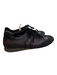 Mephisto Shoe Size 9 Black Genuine Leather Round Toe Lace Up Sneaker Shoes Black / 9