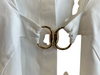 Gucci Size 40 White Cotton Blend Long Sleeve Collared buttondown Top White / 40