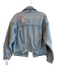 Levi Strauss & Co. Size XS Cotton light wash Flower Application Jacket Cotton / XS