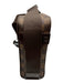 Louis Vuitton Brown Coated Canvas Damier Ebene Zip Close Front Pocket Bag Brown / PM
