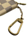 Louis Vuitton Cream White & Navy Blue Coated Canvas Damier Azur Zip Top Bag Cream White & Navy Blue / PM