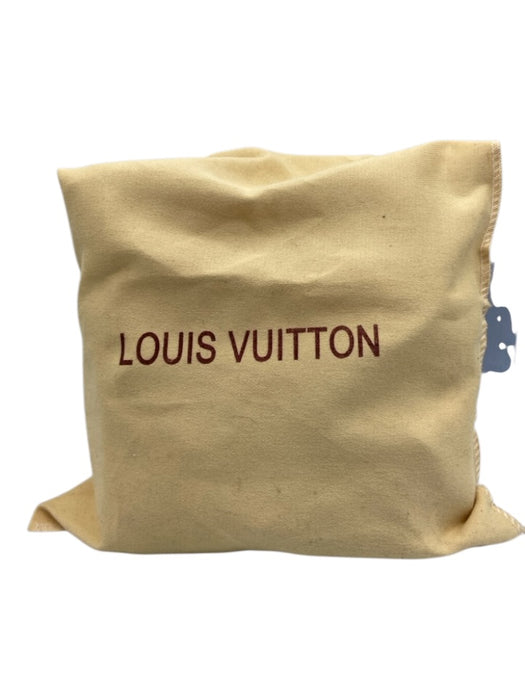 Louis Vuitton Cream White & Navy Blue Coated Canvas Damier Azur Zip Top Bag Cream White & Navy Blue / PM