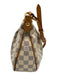 Louis Vuitton Cream White & Navy Blue Coated Canvas Damier Azur Zip Top Bag Cream White & Navy Blue / PM