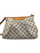 Louis Vuitton Cream White & Navy Blue Coated Canvas Damier Azur Zip Top Bag Cream White & Navy Blue / PM