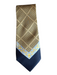 Versace Vintage Gold & Black Silk Micro Squares Men's Tie Gold & Black