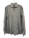 Boss Size 16.5 Black & White Cotton Abstract Button Up Men's Long Sleeve Shirt Black & White / 16.5
