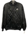 Nike Size XS Black Synthetic Quilted Bomber Zip Up Men's Jacket Black / XS