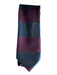 Bachrach Red & Gray Silk Striped Men's Tie Red & Gray