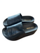 Steve Madden Shoe Size 8 Black Leather & Manmade Open Toe & Heel Platform Shoes Black / 8