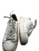 See By Chloe Shoe Size 38 White & Brown Leather Lace Up Scallop Detail Sneakers White & Brown / 38