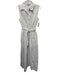 Rosetta Getty Collective Size 8 White Cotton Sleeveless Collared Dress White / 8
