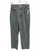 Madewell Size 26 Green & Blue Cotton Denim Grid Pattern High Rise Jeans Green & Blue / 26