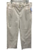 J. Crew Size 32 Cream White Cotton Blend Denim 5 Pocket Button & Zip Fly Jeans Cream White / 32