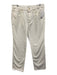 J. Crew Size 28 Cream White Cotton Blend Denim 5 Pocket Button & Zip Fly Jeans Cream White / 28