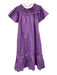 Hyacinth House Size XXS Purple Cotton Off Shoulder Shirred Short Sleeve Dress Purple / XXS