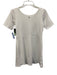 Tuckernuck Size S White Polyester & Spandex Short Sleeve Shorts Attached Dress White / S